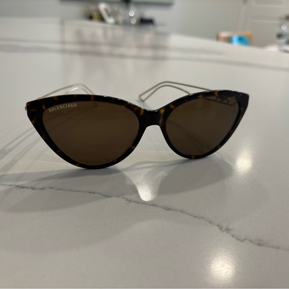 Balenciaga Women's Tortoise Sunglasses